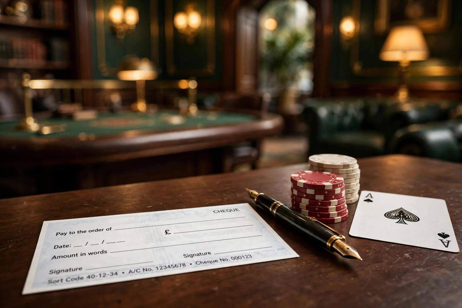 Bank Cheques at UK Casinos: What the Evidence Shows